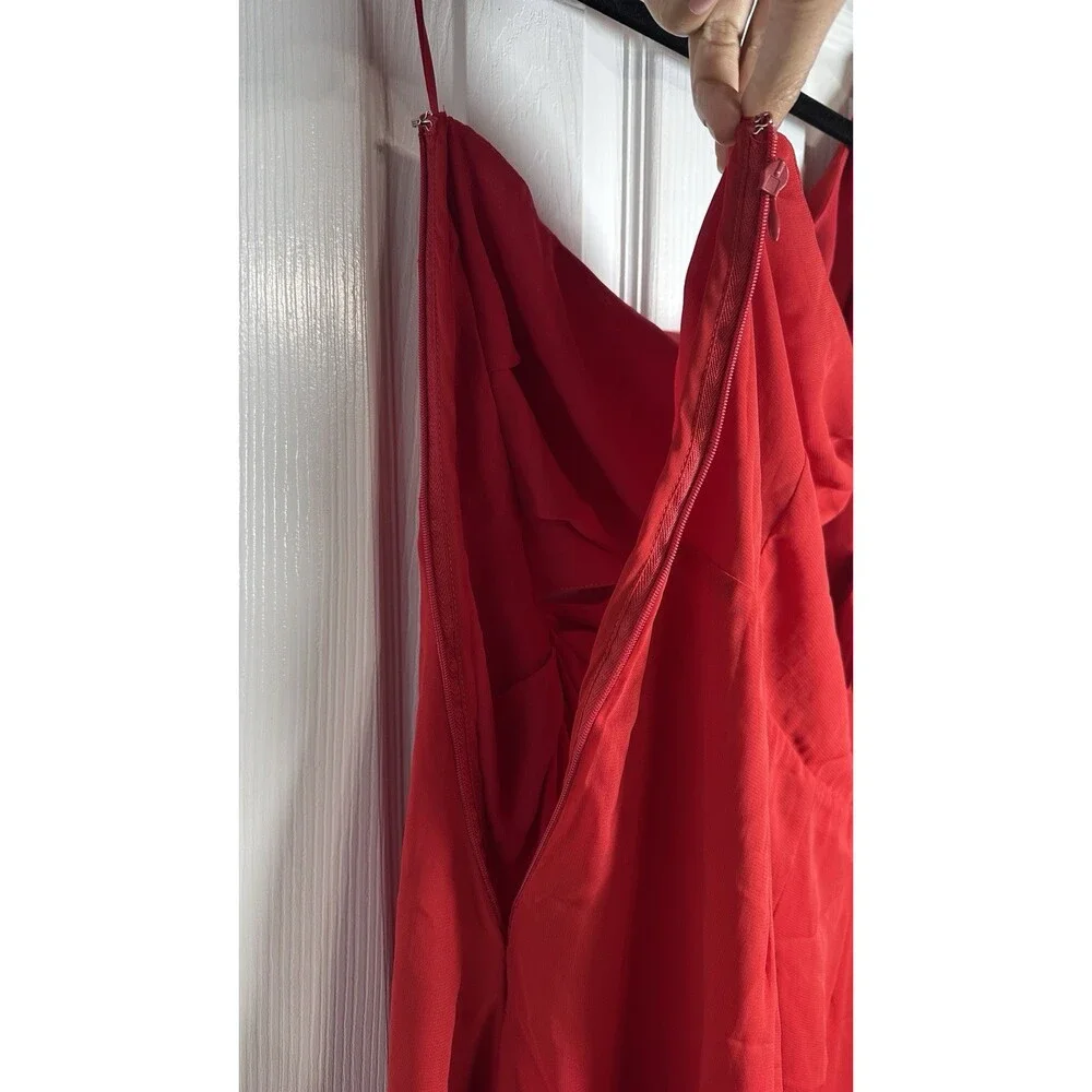 NWT Michael Costello X Revolve Sunny Mini Dress $248 Size XL - Picture 8 of 10